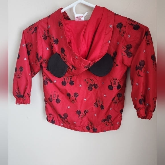 Disney Mickey Mouse Kids Red Jacket Size 3t. - Picture 7 of 7